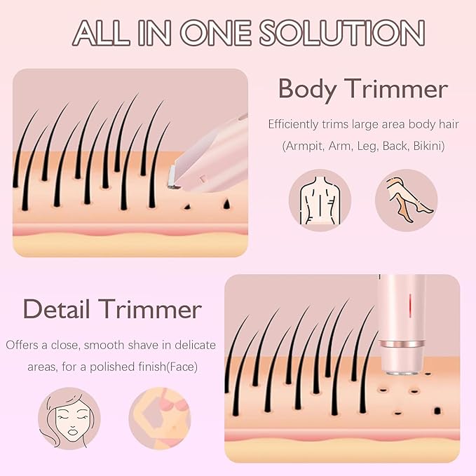 Double Head Electric Shaver